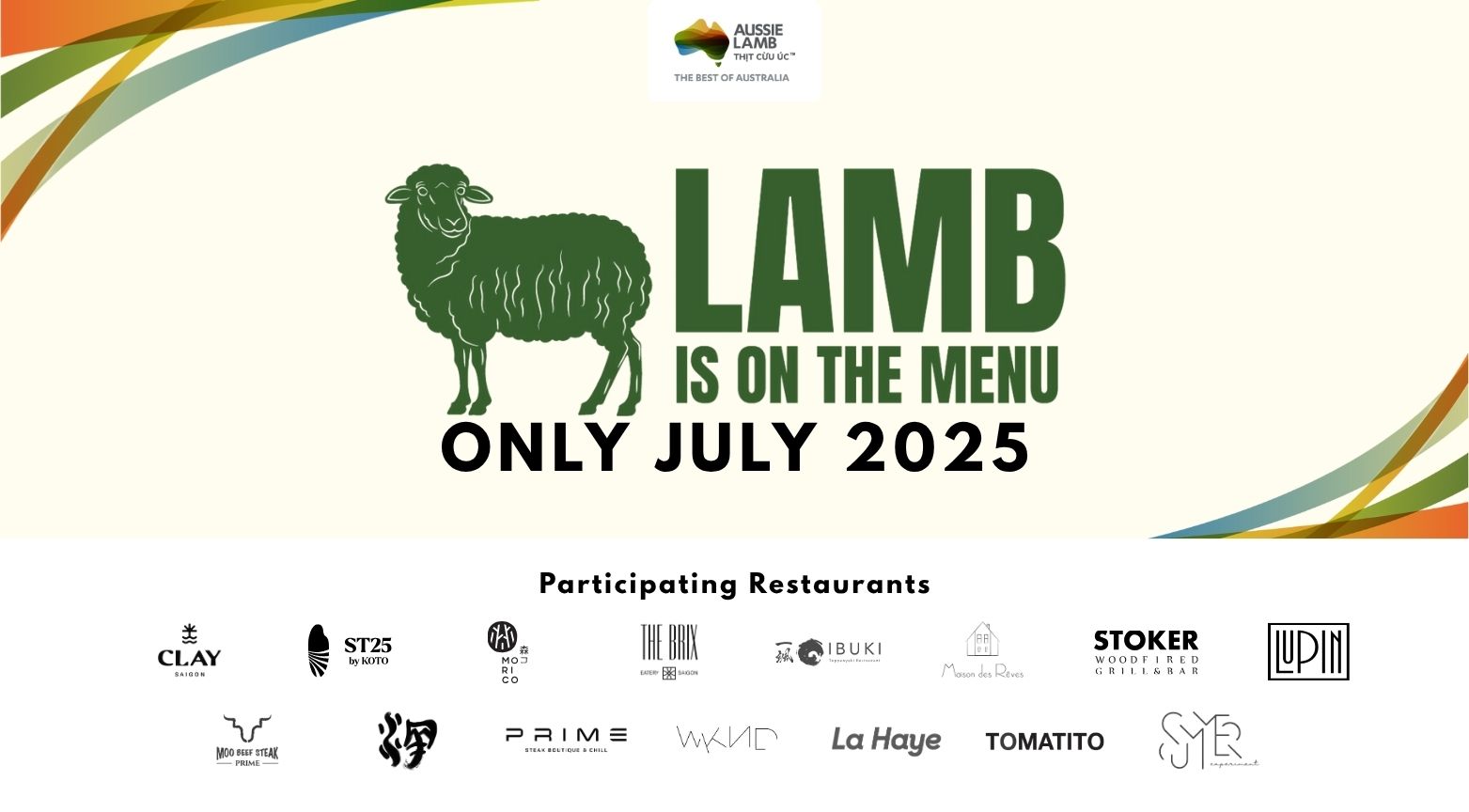 Lamb Is On The Menu